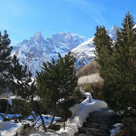 Vista Monte Bianco Courmayeur